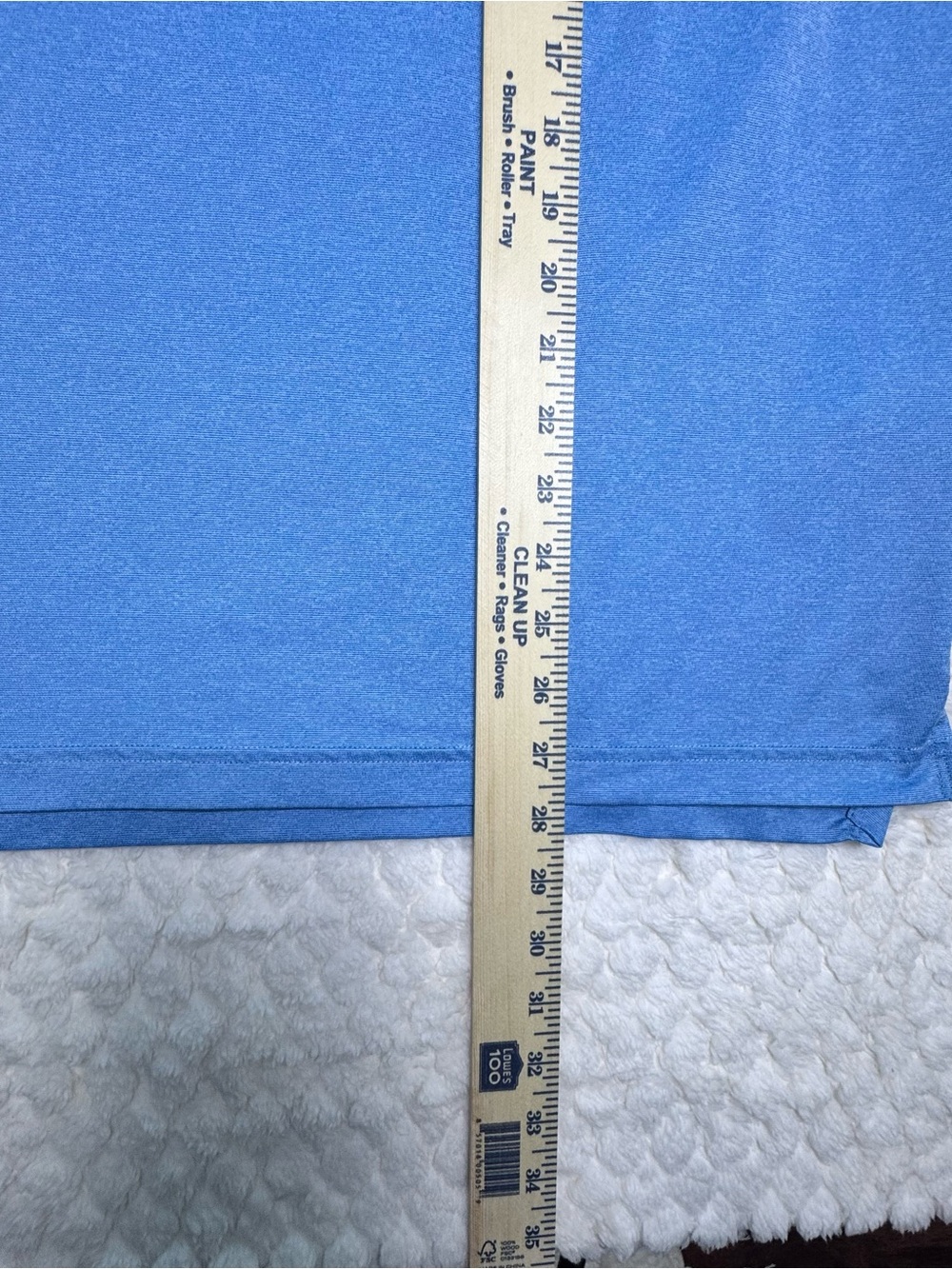 Nike Pro Dri-FIT Blue Athletic Training Shirt Men’s Large - Picture 6 of 6
